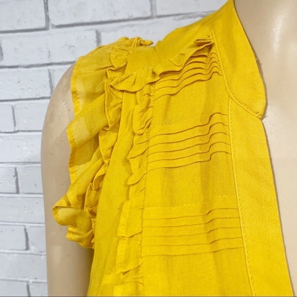 Anthropologie Women’s Odille Ruffle Front Dress - Picture 7 of 9